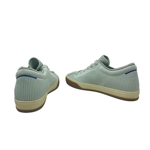 Rothy's The Lace Up Sneaker Shoes Knit Spearmint Light Green Size US 7 - Picture 6 of 14